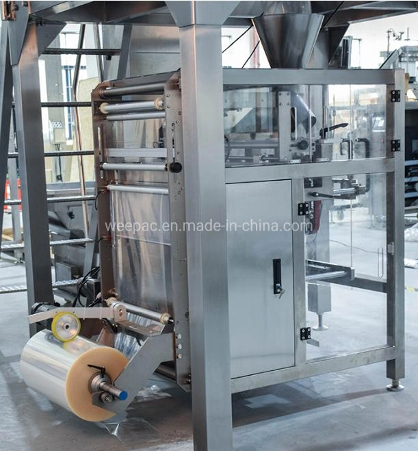 Hot Sale Automatic Multi-Head Weigher Snack Food Vffs Metal Detector Packaging Machine